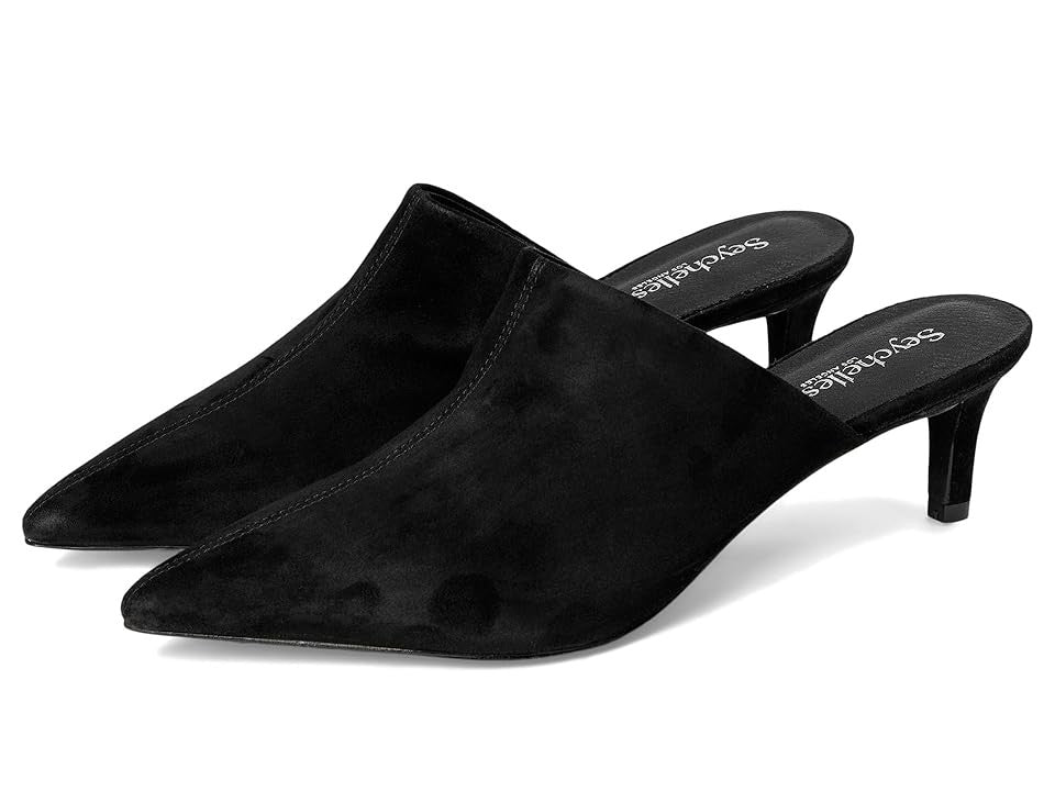 Seychelles Obsession High Women's Heels Black : 10 M, Suede - Bellso